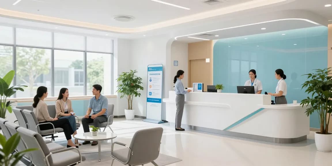 Hair transplant Turkey consultation at a trusted healthcare clinic, professional doctor assisting patients.