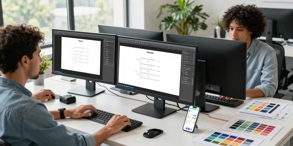 Snipaste官网 featured in a professional workspace where team collaborates using advanced screenshot tools for enhanced productivity.