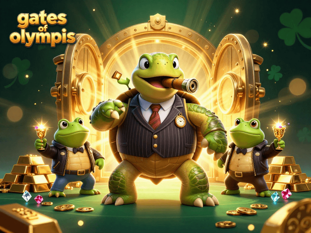 Experience the thrill of gates of olympus with a vibrant casino scene featuring a mythical twist.