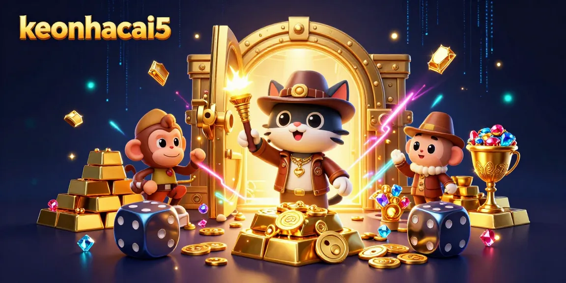 Experience the thrill at keonhacai5 as our adventurous cat uncovers hidden casino treasures!