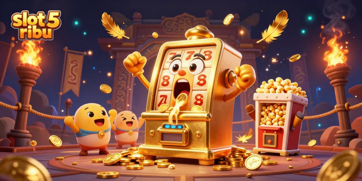 Experience thrilling jackpots with slot 5 ribu, as golden coins cascade in celebration!