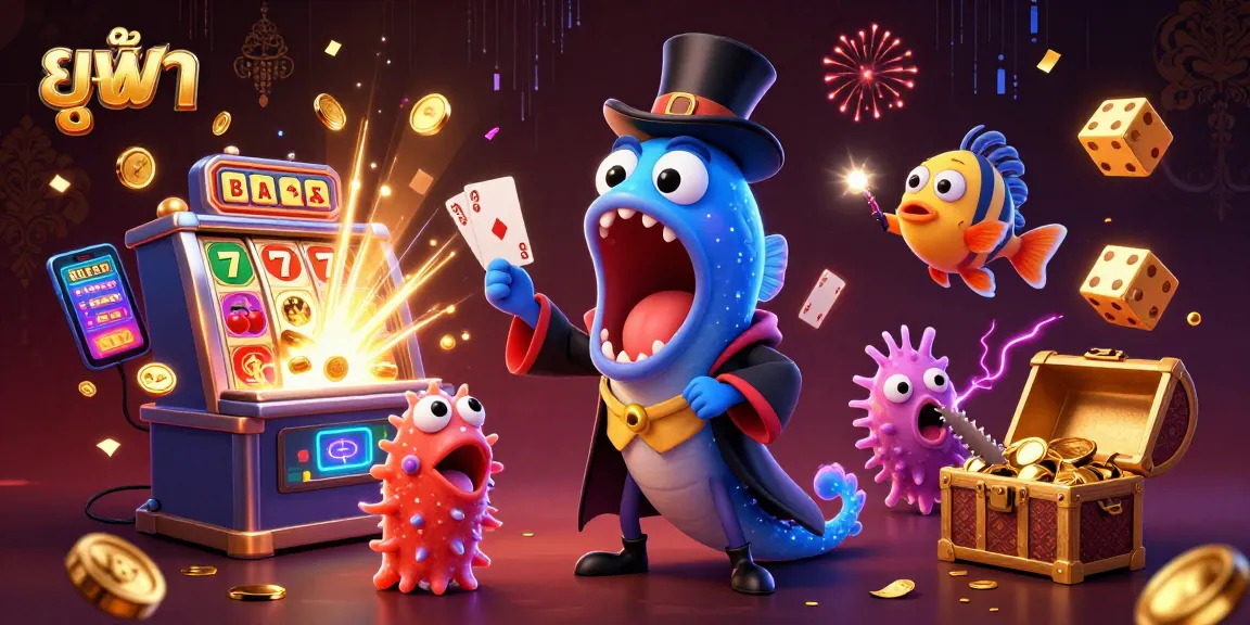 Experience the exciting world of ยูฟ่า in this vibrant, immersive casino scene filled with action and colorful game elements.