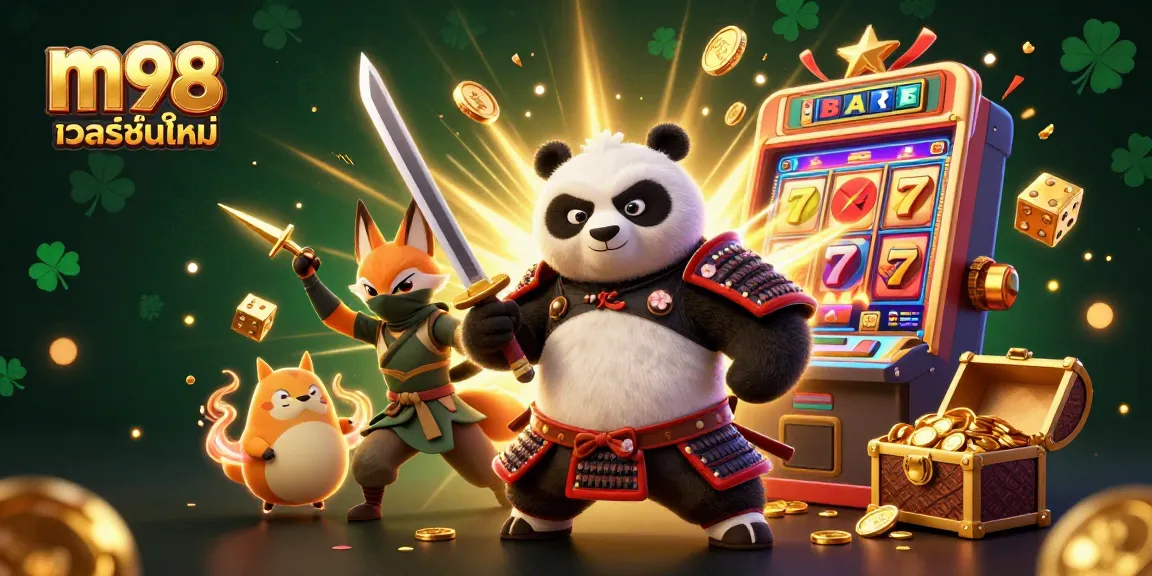 Experience the excitement of m98 เวอร์ชั่นใหม่ with thrilling characters and dynamic casino elements.