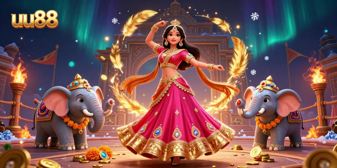uu88 offers dynamic gaming experiences with vibrant characters, gold coins, and celebratory effects.