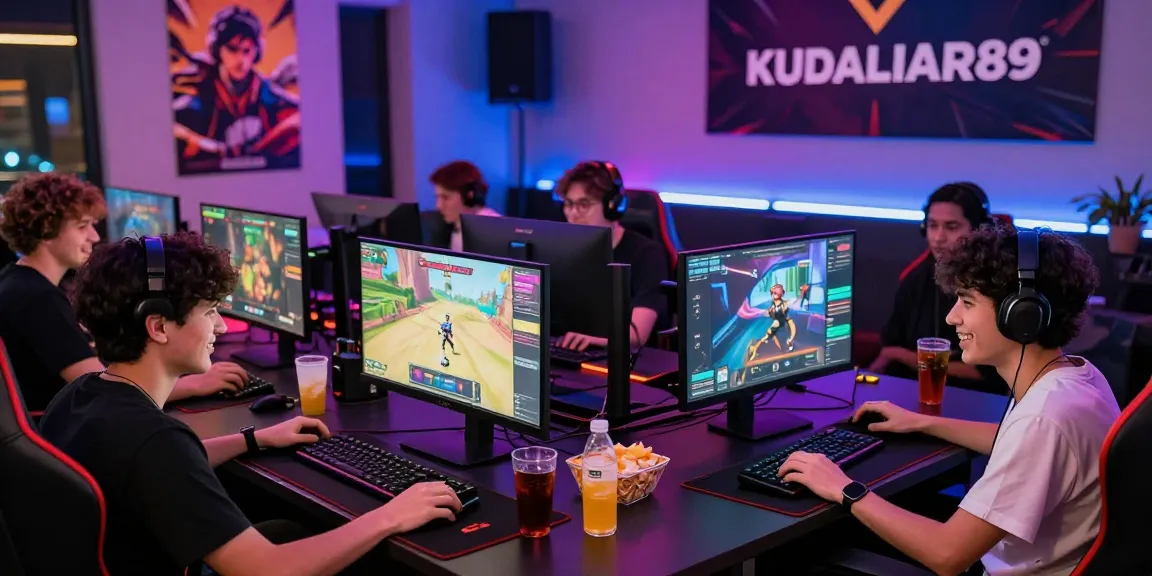 Pengalaman bermain game online yang seru di platform kudaliar89 dengan pemain yang bahagia.