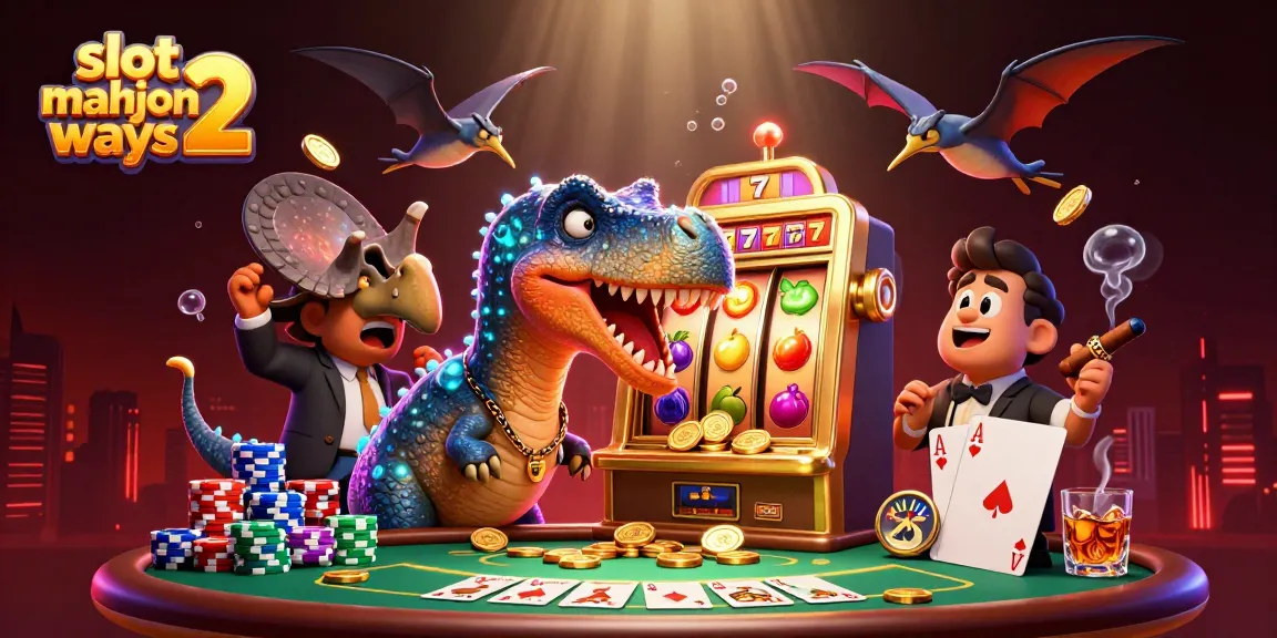 Experience exciting gameplay with slot mahjong ways 2 in an action-packed casino scene filled with treasures.