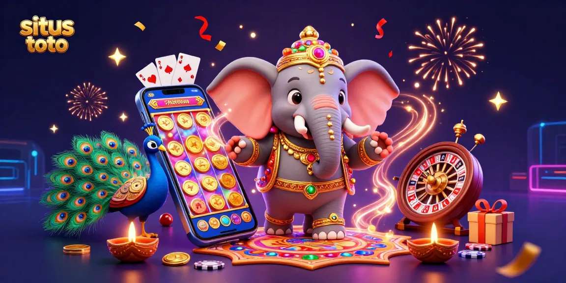Spin colorful slots at situs toto with vibrant 3D characters and dynamic casino elements.