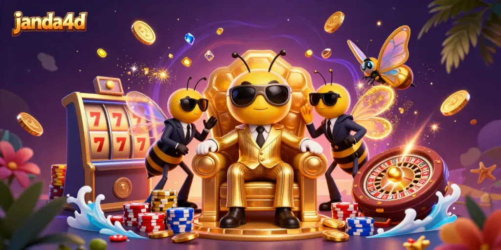 Janda4D menawarkan permainan slot online dengan akses cepat dalam ilustrasi bermain yang menarik.