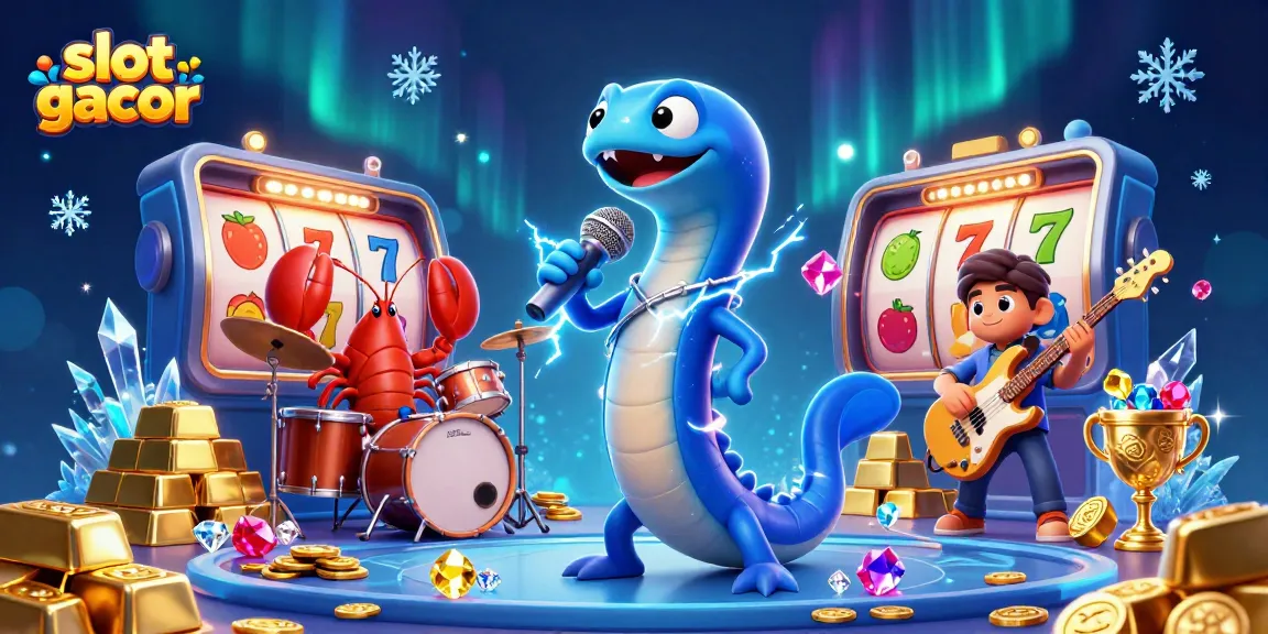 Engage with slot gacor in an underwater casino featuring an electric eel DJ, lobster drummer, and seahorse guitarist