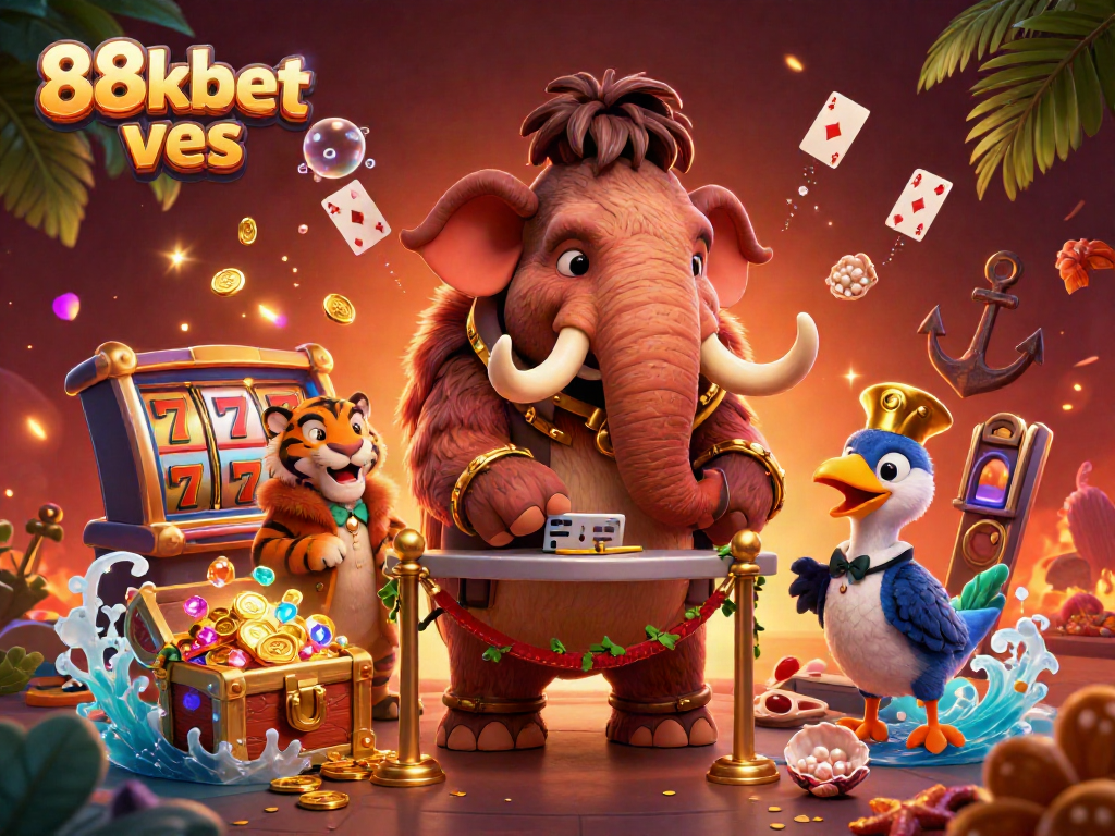 Experience the excitement at 88kbet ves with immersive slot games featuring vibrant characters.