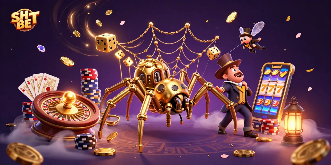 Experience thrilling moments with SH BET at a vibrant steampunk-themed casino.