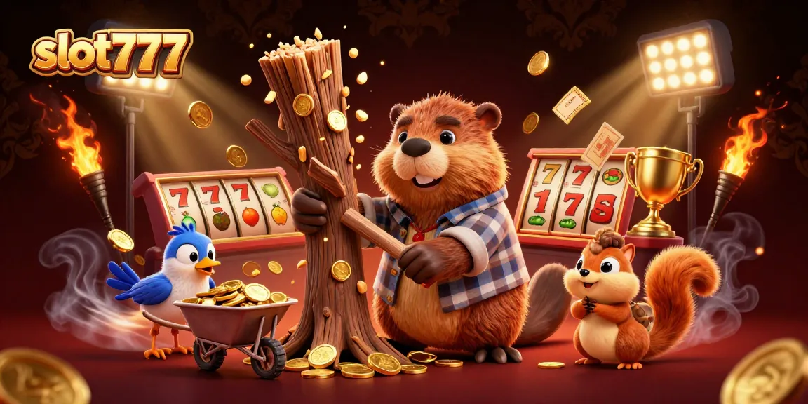 Mainkan slot777 dengan karakter menarik dan simbol jackpot yang memukau dalam ilustrasi kasino ini.
