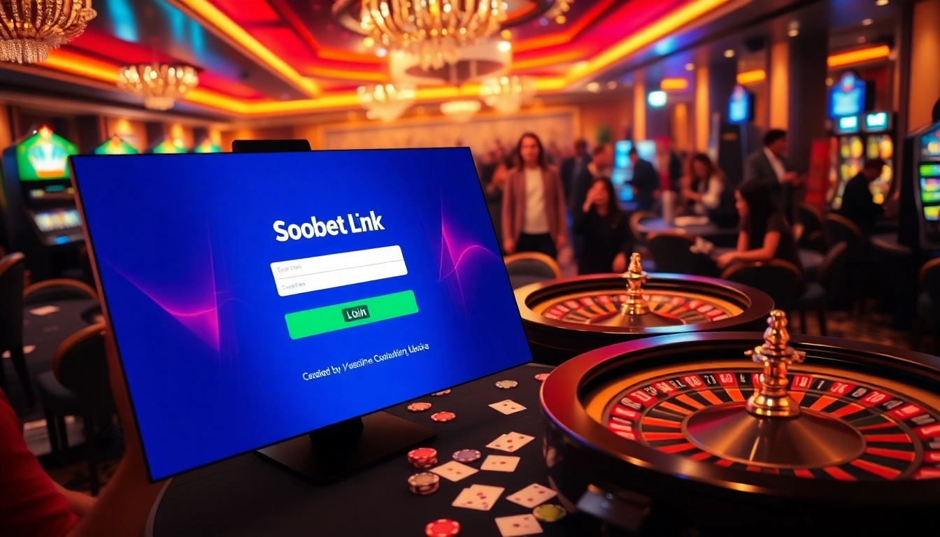 Engage with sbobet link login while playing dynamic casino games in a luxurious setting.
