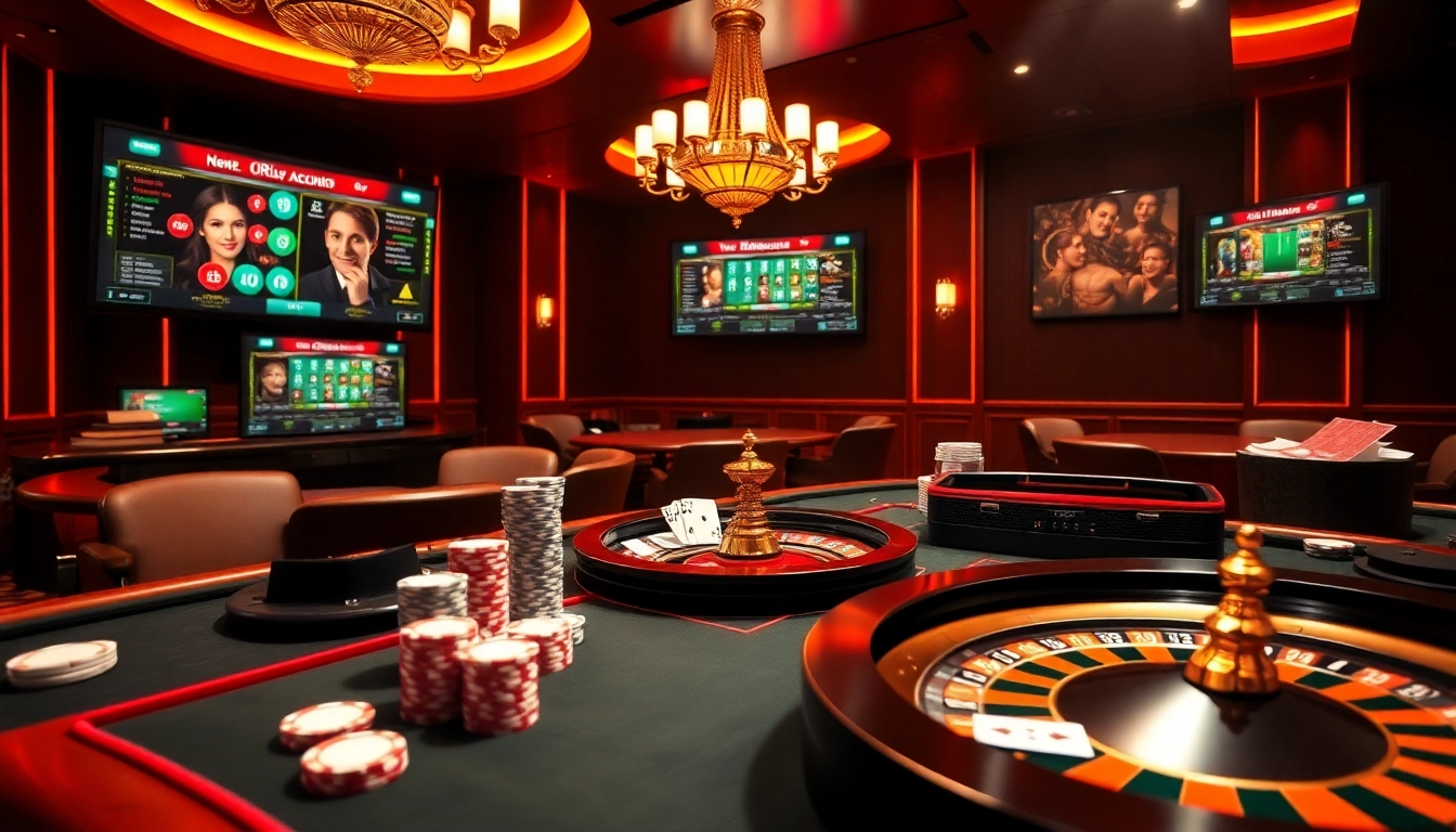 Experience the thrill of gambling with https://uu888.jp.net/ showcased in a luxurious casino setting.